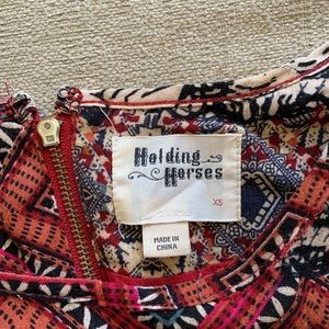 Anthropologie printed dress